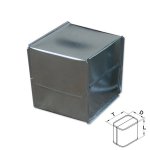 Xplo - protective coat made of stainless steel - rectangular hood