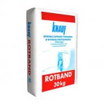 Knauf Bauprodukte - Knauf Rotband manual gypsum plaster