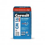 Ceresit - adhesive mortar reinforced with CM 16 Pro Flexible fibers