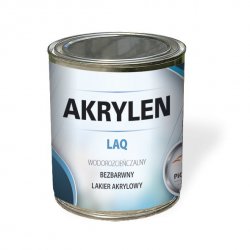 Pigment - wodorozcieńczalny lakier akrylowy na ściany, lamperie Akrylen LAQ